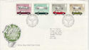 1982-10-13 British Motor Cars Stamps Bureau FDC (64821)