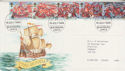 1988-07-19 The Armada Stamps Blackburn FDC (64927)