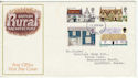 1970-02-11 Rural Architecture Stamps London FDC (65035)