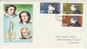1971-07-28 Literary Anniversaries Stamps Liverpool FDC (65056)
