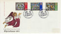 1971-10-13 Christmas Stamps Canterbury FDC (65101)