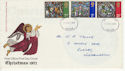 1971-10-13 Christmas Stamps Teesside FDC (65103)
