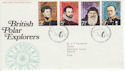 1972-02-16 Polar Explorers Stamps Bureau FDC (65109)