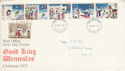 1973-11-18 Christmas Stamps London FDC (65183)