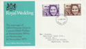 1973-11-14 Royal Wedding Stamps Ilford FDC (65211)