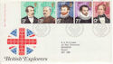 1973-04-18 British Explorers Stamps Bureau FDC (65255)