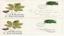 1974-02-27 Trees FDC with Colour Shift Error (65325)
