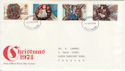 1974-11-27 Christmas Stamps Devon FDC (65413)