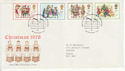 1978-11-22 Christmas Stamps Bureau FDC (65484)