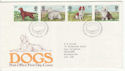 1979-02-07 Dogs Stamps Bureau FDC (65685)