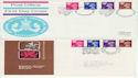 1971-07-07 Regional Definitive Stamps x4 FDC (65699)