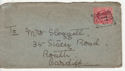 1905-01-16 KEVII Stamp Wadebrige Pmk (65856)