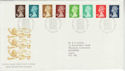 1988-08-23 Definitive Stamps Windsor FDC (66101)