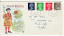 1968-07-01 Definitive Stamps Plymouth FDC (66162)