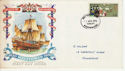 1970-04-01 Mayflower Stamp Paisley FDC (66175)