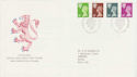 1991-12-03 Scotland Definitive Stamps Edinburgh FDC (66339)