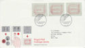 1984-05-01 Postage Labels Stamps Cambridge FDC (66391)
