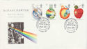 1987-03-24 Sir Isaac Newton Stamps Woolsthorpe FDC (66495)