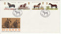 1978-07-05 Horses Stamps Shire Horse Maidenhead FDC (66524)