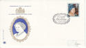 1980-08-04 Queen Mother Stamp British Library FDC (66574)