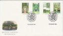 1983-08-24 British Gardens Stamps Croydon Surrey FDC (66602)