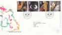 2000-12-05 Sound and Vision Stamps Cardiff FDC (66629)