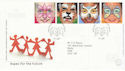 2001-01-16 Hopes for the Future stamps Hope Valley FDC (66630)