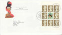 1997-09-23 BBC 75 Bklt Pane Stamps Bureau FDC (66635)