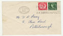 1952-12-05 Wilding Stamps Peterborough Xmas Slogan FDC (66668)
