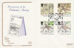 1991-09-17 Maps Stamps G Everest Greenwich FDC (66768)