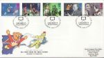 1996-09-03 Children's TV Characters London WC2 FDC (66913)