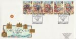 1989-10-17 Lord Mayor Show Stamps London EC FDC (66969)