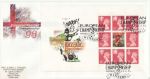 1996-06-30 Football Booklet Stamps Wembley Souv (67042)
