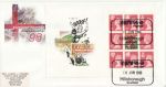 1996-06-16 Football Booklet Stamps Hillsborough Souv (67043)