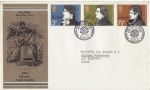 1971-07-28 Literary Anniversaries Stamps Bureau FDC (67052)