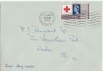 1963-08-15 Red Cross Stamps Lewisham FDC (67164)