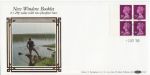 1989-10-02 New Window Booklet Stamps Windsor FDC (67207)