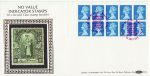 1989-08-22 NVI 10x 2nd Class Booklet Stamps Windsor FDC (67224)