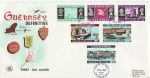 1969-10-01 Guernsey Views Definitive HV Bureau FDC (67261)