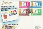 1969-10-01 Jersey Inauguration Stamps FDC (67264)