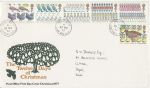 1977-11-23 Christmas Stamps Headcorn cds FDC (67267)