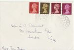 1968-02-05 Definitive Stamps Catford cds FDC (67311)
