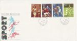 1980-10-10 Sport Stamps Headcorn cds FDC (67328)