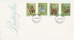 1981-05-13 Butterflies Stamps Ashford FDC (67358)