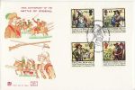 1992-06-16 The Civil War Stamps Farnborough FDC (67393)