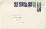 N Ireland Definitive Stamps Used on Cover (67756)