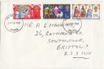 1969-11-26 Christmas Stamps Bristol FDC (67771)