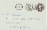 1969-07-25 Postal Stationary Envelope (67786)