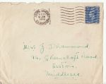 King George VI Stamp Used on Cover 1948 S Shields (67803)