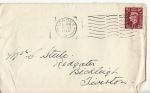 King George VI Stamp Used on Cover 1940 London (67810)